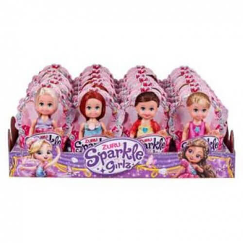 Sparkle Girlz 4.5" Cupcake Doll Assorted (1pc Random Style)