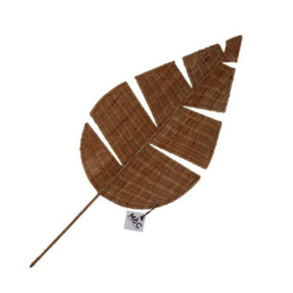 Kiandra Rattan Leaf Wall Decoration