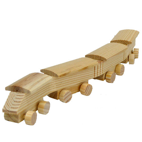 Wooden Wiggle Train Paint Kit