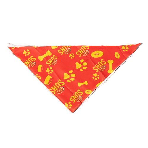 AFL Gold Coast Suns Pet Bandana