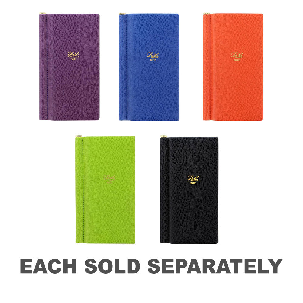 Letts Legacy Slim Pocket Notebook with Gold Pen