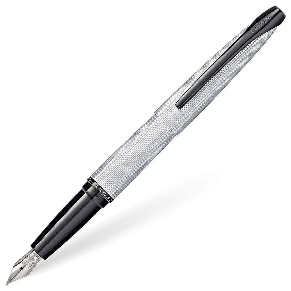 Cross ATX Brushed Fountain Pen (Chrome)