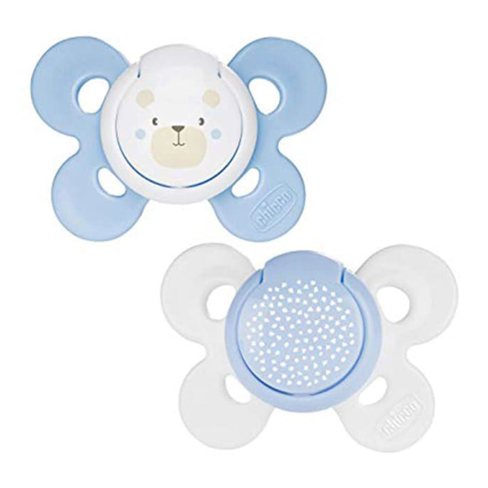 Chicco Physio Comfort Silicon Pecifier 2pk (0-6mos)