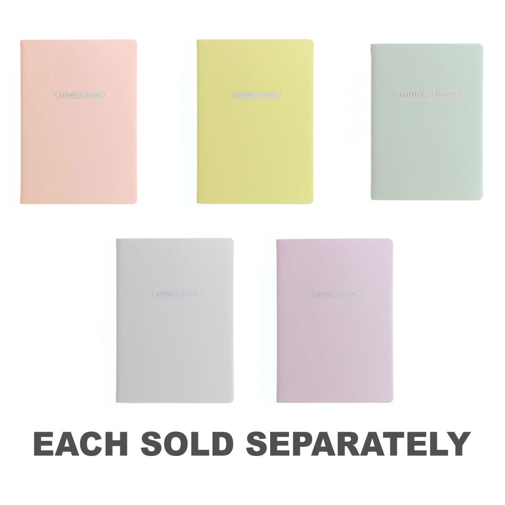 Letts Pastel A6 Address Book