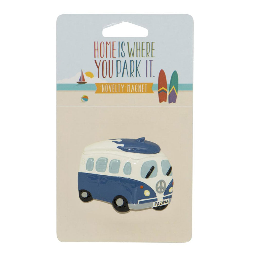 Dakota Camper Van mit Surfboard -Magnet