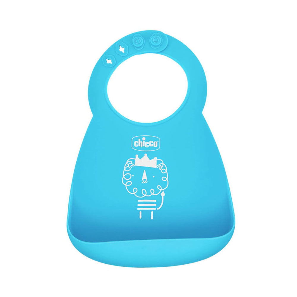 Chicco Silicone Bib met crumble catcher