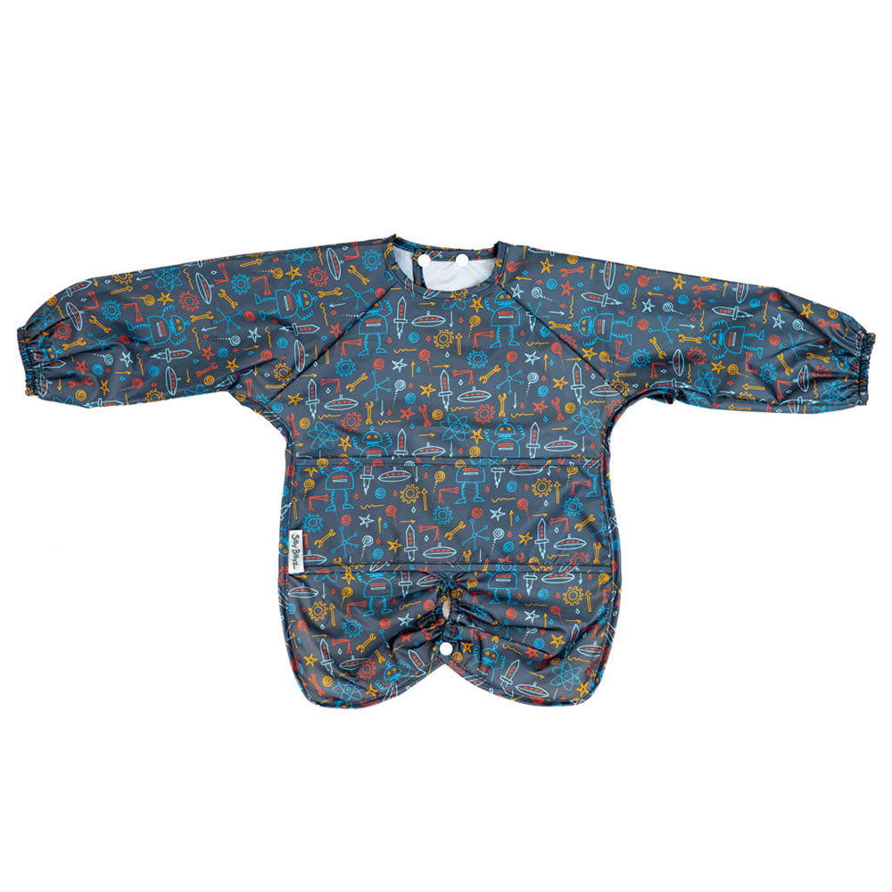 Silly Billyz Nylon Highchair Longsleeve Hugger Bib