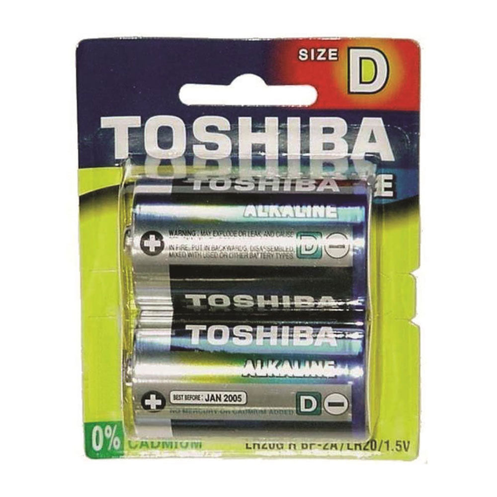 Toshiba Super Alcalina Bateria 2pk