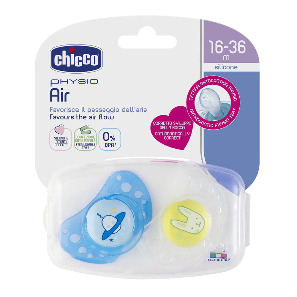 Chicco Soother Physio Air 16-36 mesi 2pk