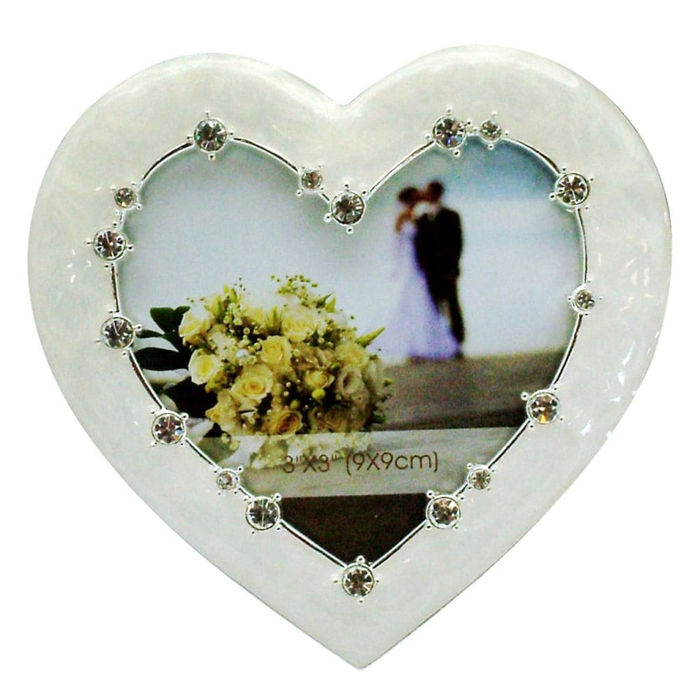 Heart Wedding Frame (Cream)