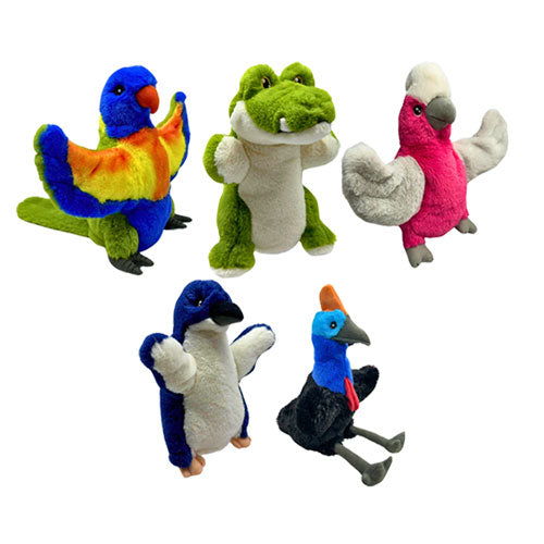 Eco Buddies Soft Plush Hand Puppet Toy 25cm