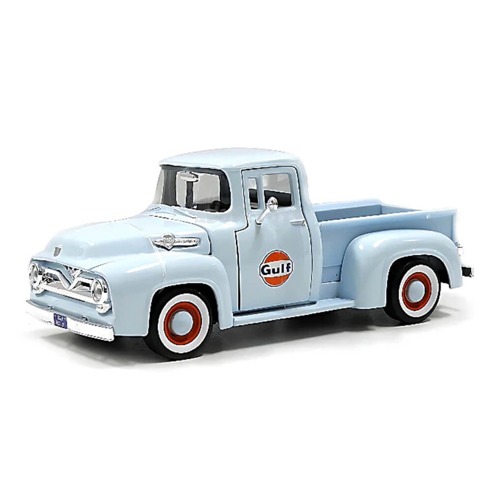 1955 Ford F-100 Gulf Catchup 1:24 Escala