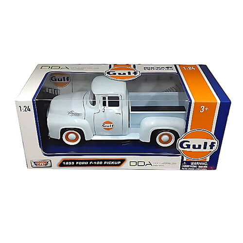 1955 Ford F-100 Gulf Pickup 1:24 Schaal