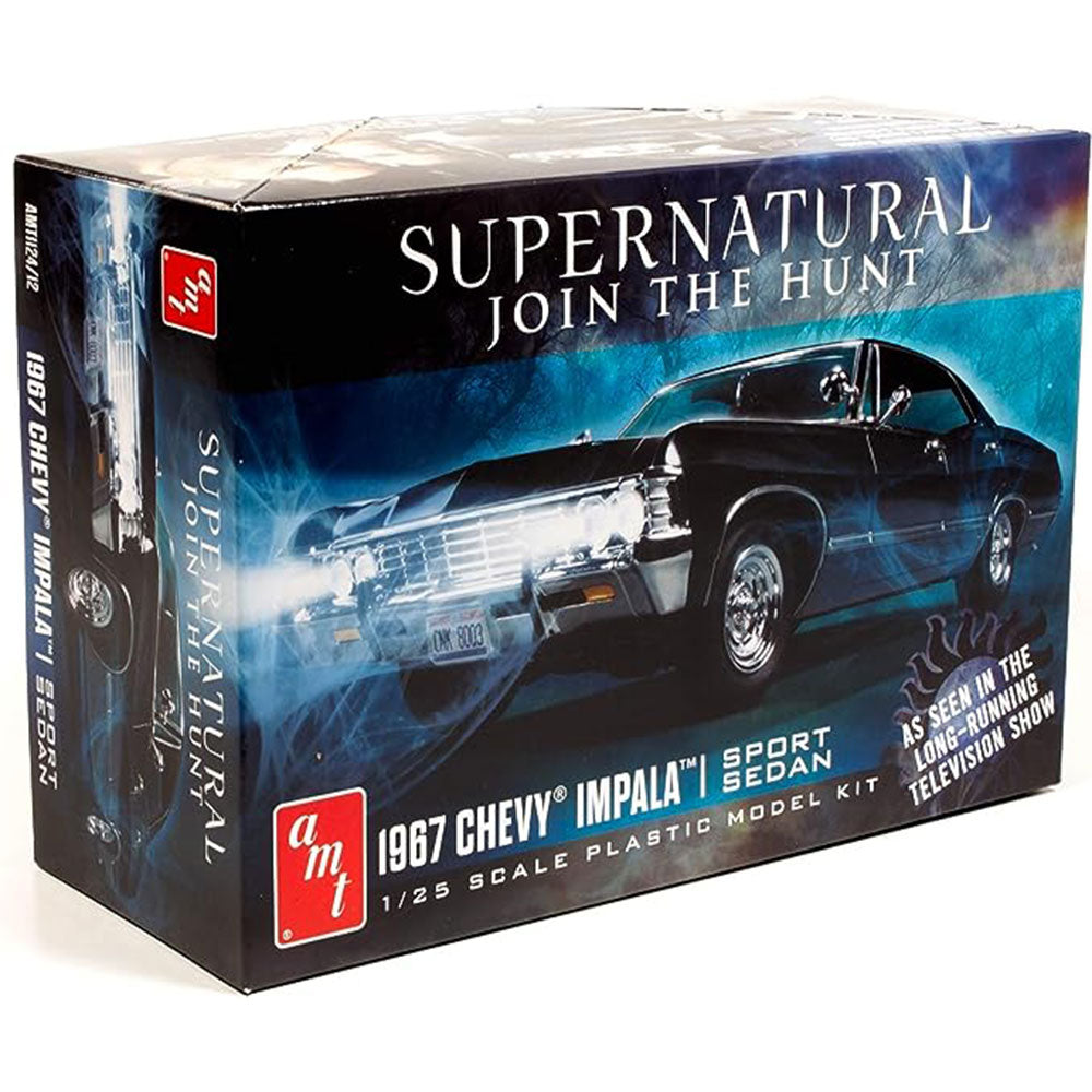 1967 Night Hunter 4-Door Chevy Impala Plastic Kit 1:25 Scale