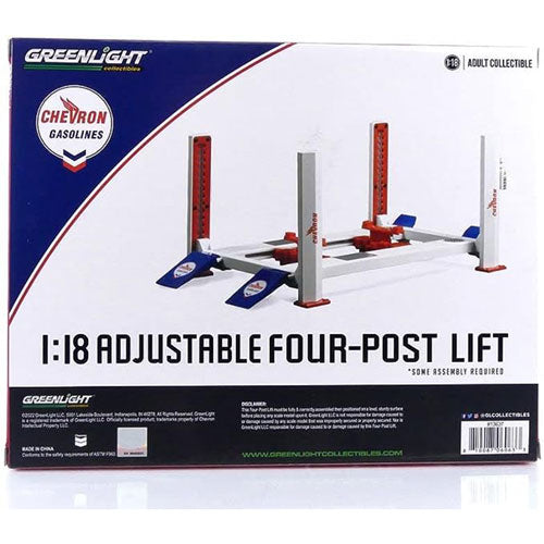 Chevron Four Post Lift 1:18 Scale