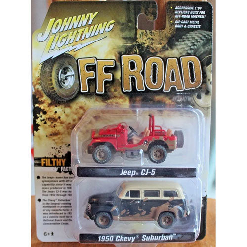 Off Road 1:64 Scale Figure (Pack of 2)