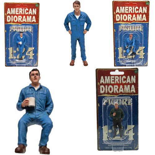 Mechanic Figure 1:24 Scale Diorama