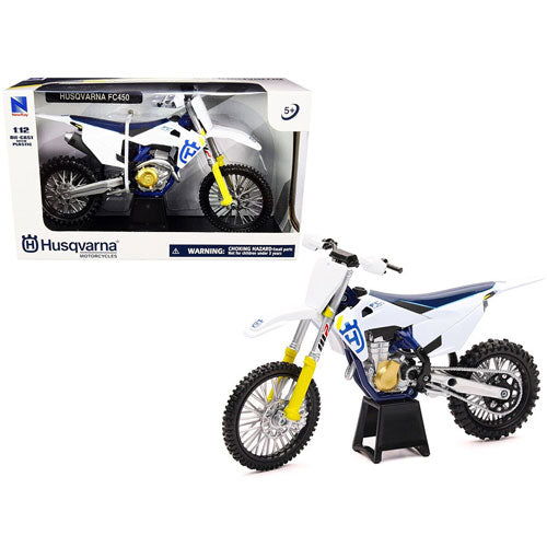 Husqvarna FC450 Motocross Motorbike 1:12 Scale