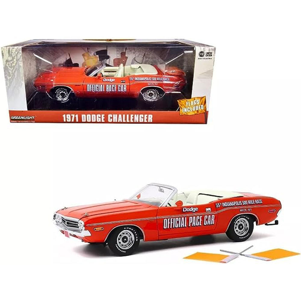 1971 Convertible Dodge Challenger 1:18 Model Car