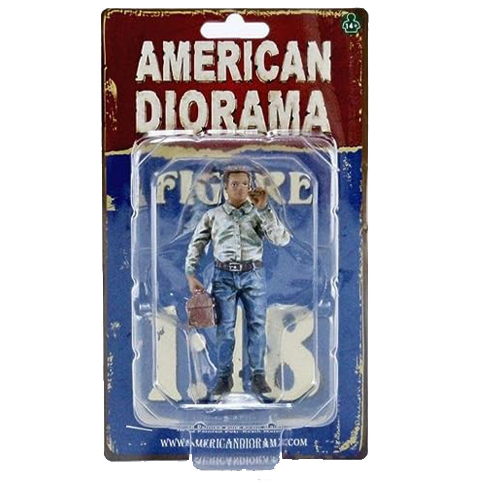 Mechanic Figure 1:18 Scale Diorama