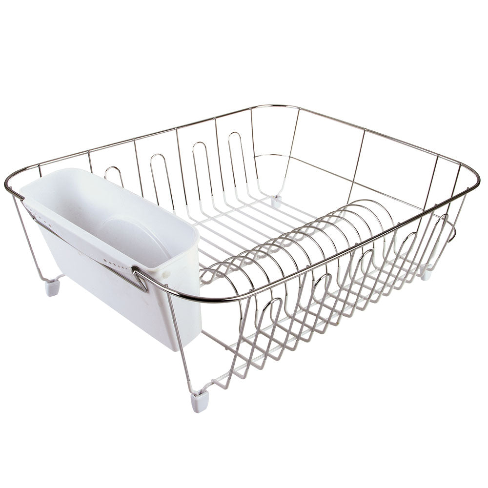 D.line liten tallerken drener krom/pvc med caddy