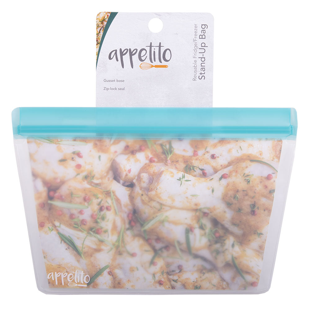 APPETITO Réutilisable Fridge Sandwich Sac (bleu)