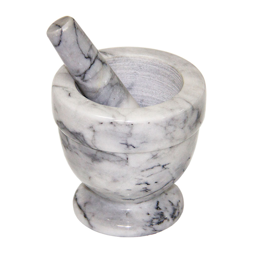 Integra Gray Marble Mortar & Pestle