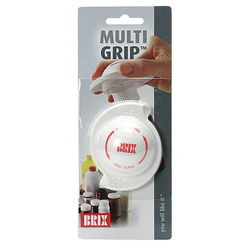 Brix Multigrip Safety Cap Bottle Opener (White)