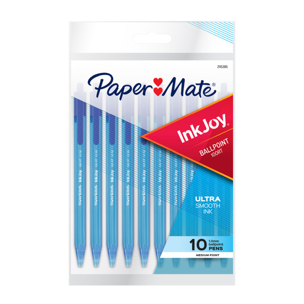 Paper Mate 10-Pack Inkjoy 100rt Ballpen (boîte de 12)