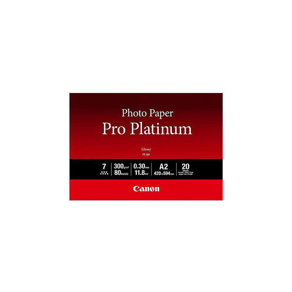 Canon Pro Platinum Photo Paper 20pc