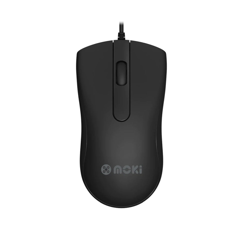 Moki USB Optical Maus (schwarz)