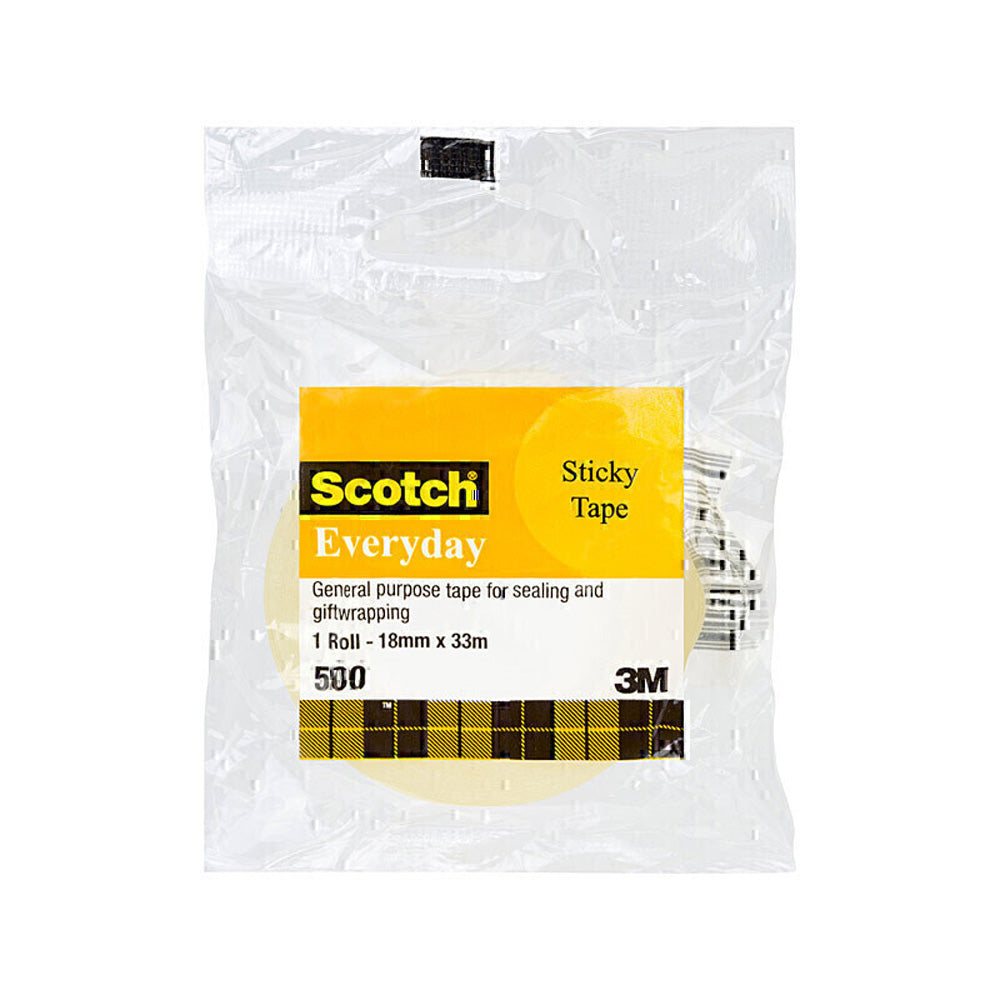 Scotch Sticky Tape 18mm (boks med 8)