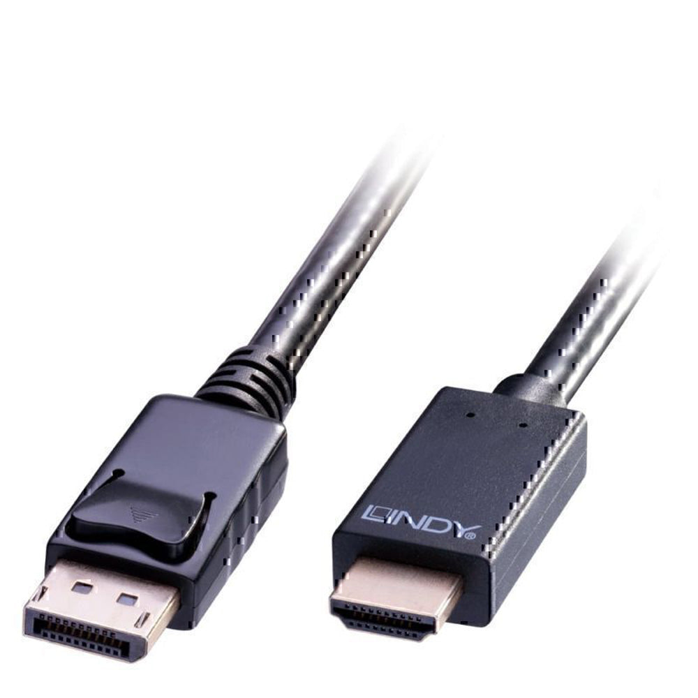 Lindy DisplayPort till HDMI 10.2G -kabel