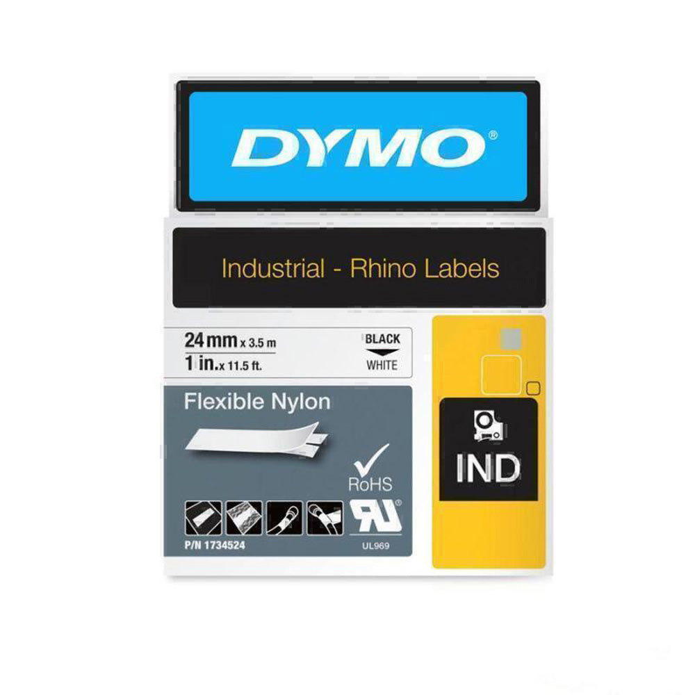 Dymo Industrial Rhino Endels 24 mm (biały)