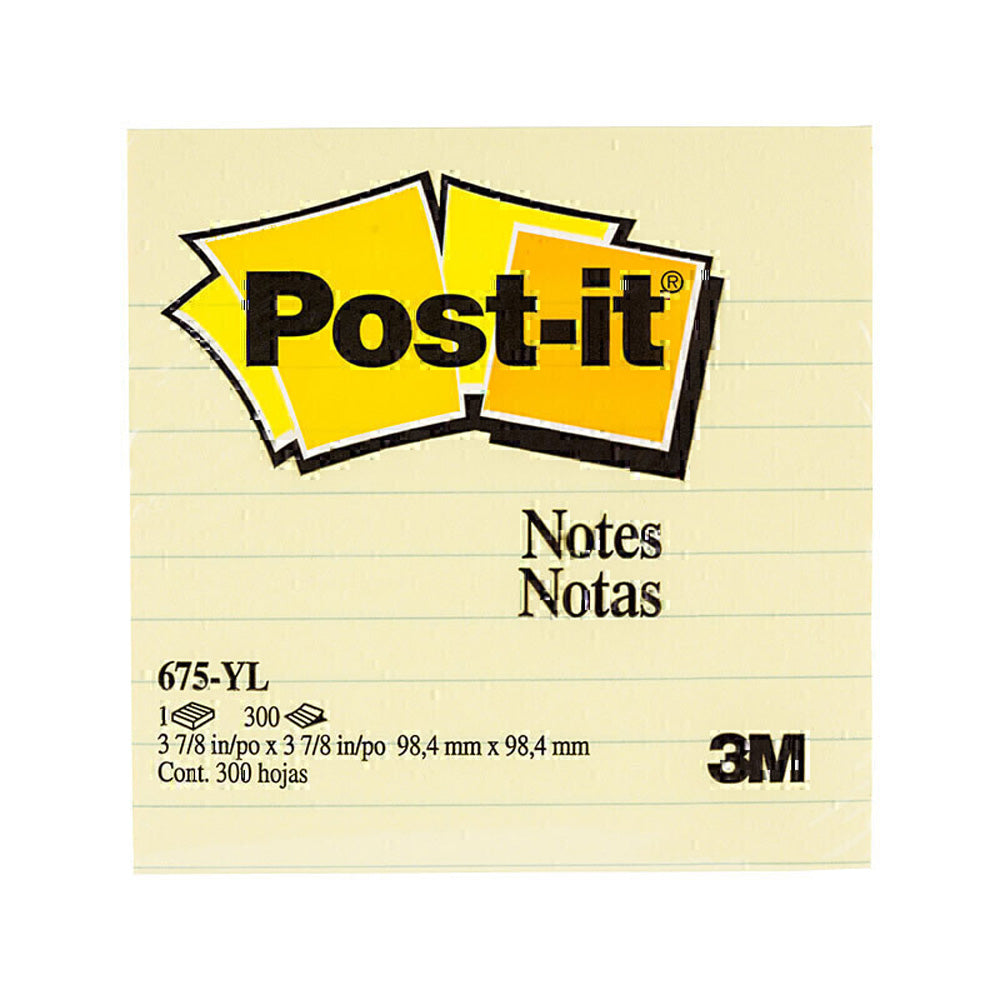 Note foderate gialle Canarie post-it 12pk