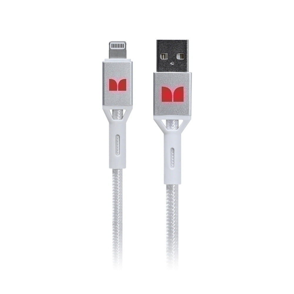 Monster Lightning para USB-A cabo trançado 1,2m