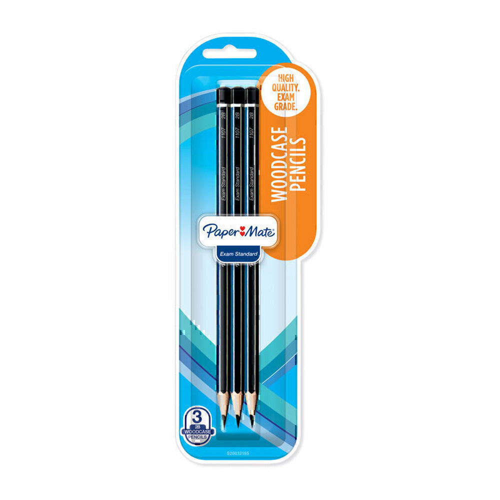 Paper Mate Woodcase Pencil Tri-Pack (doos van 12)