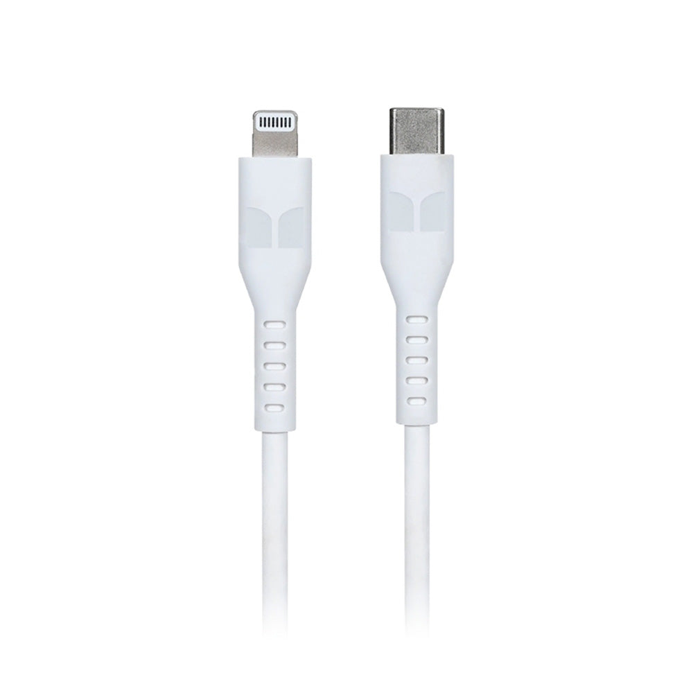 Monster Lightning til USB-C-kabel 2m (hvid)