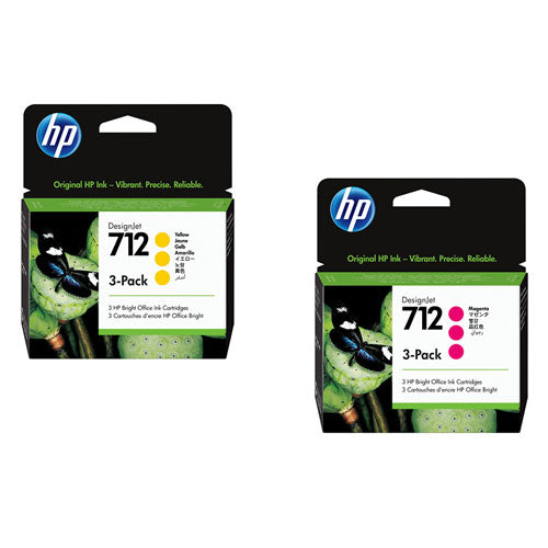 HP 712 Ink Cartridge 29mL 3pk