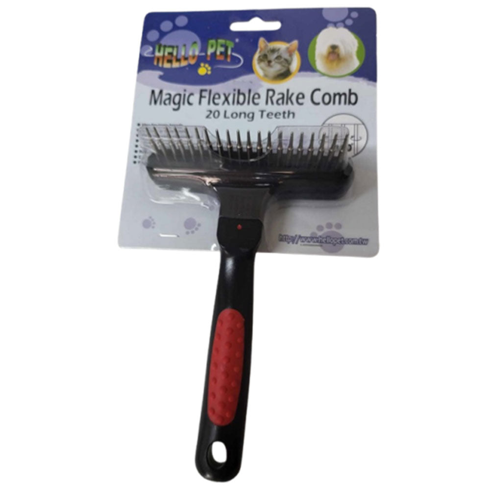 Hello-Pet Pet Grooming Rake (stor)