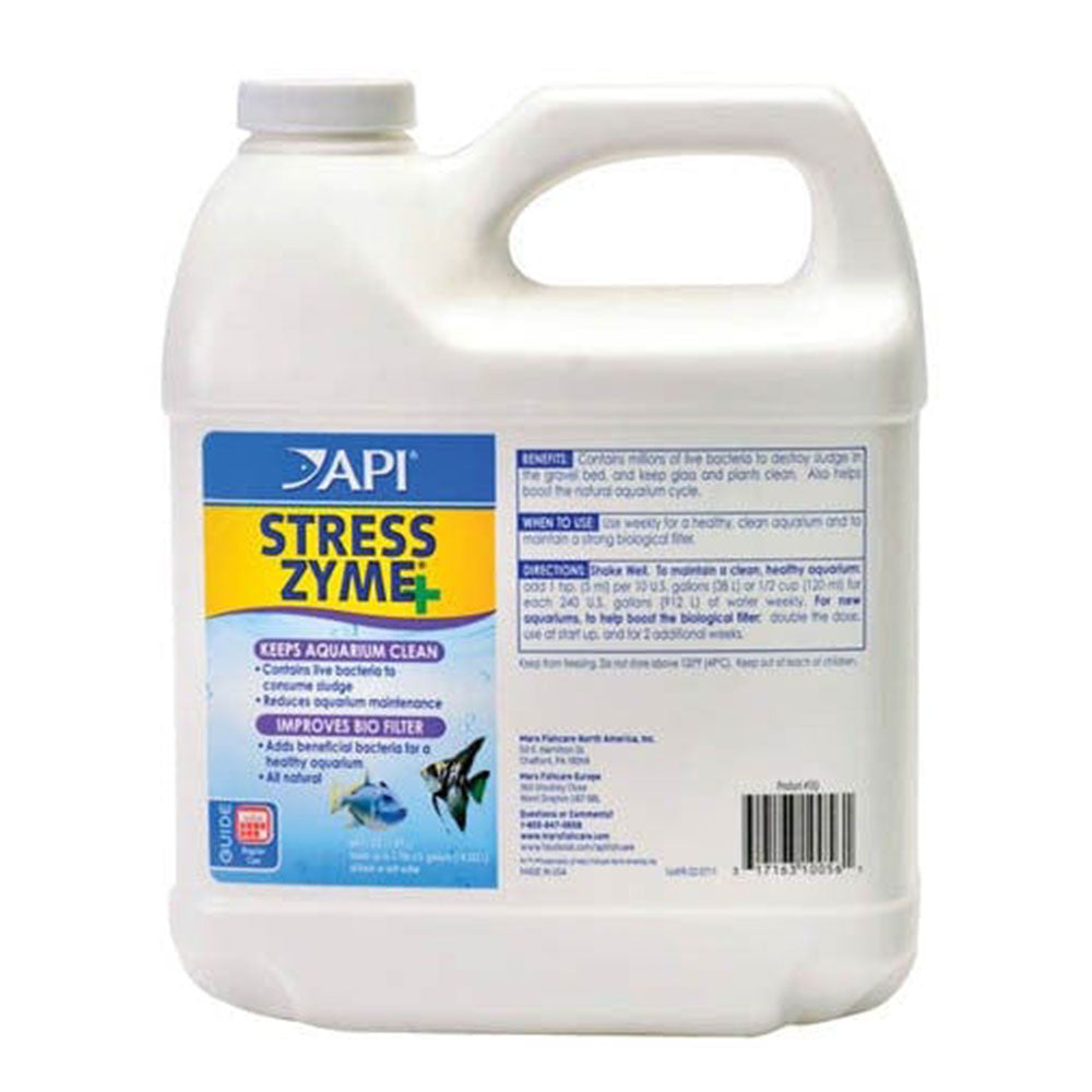 Solução de limpeza de aquário Zyme API Stress Zyme