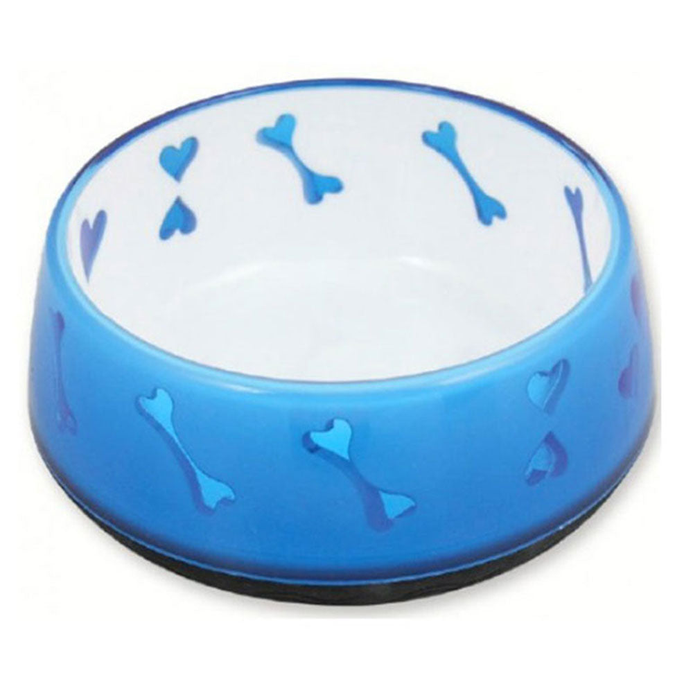 Pawise Lifestyle Dog Love Bowl (blu)