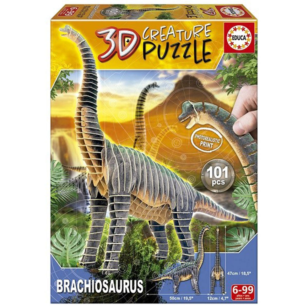 Educa 3D Creature Dinosaur Pussel