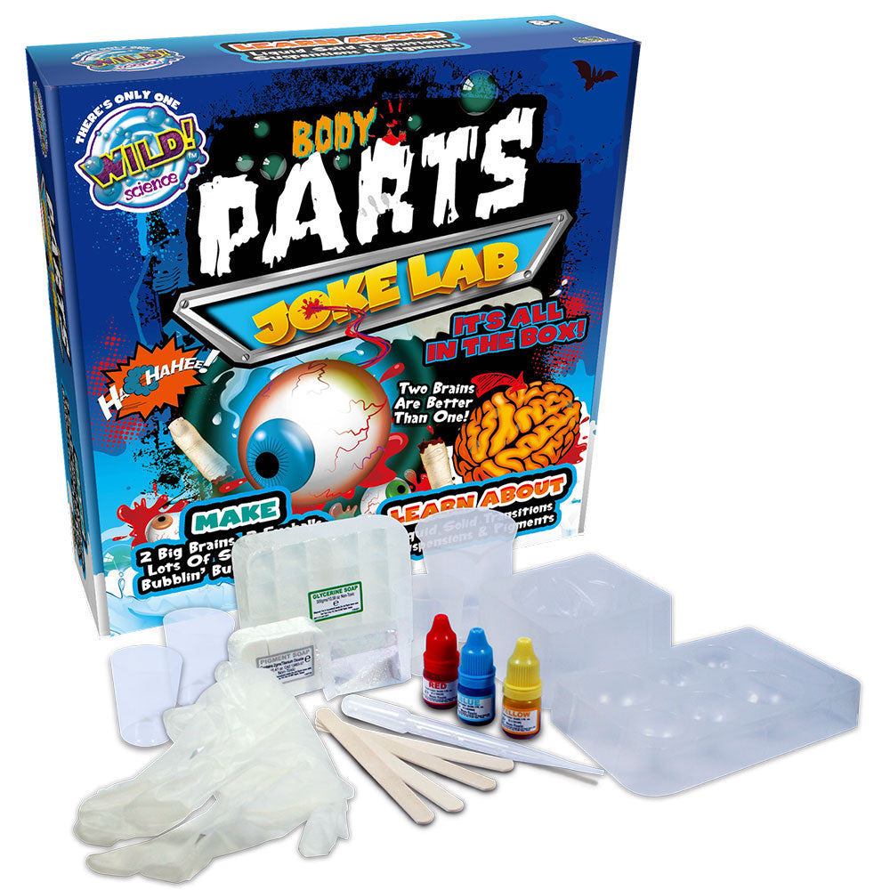 Wild Science Body Parts Joke Lab Kit