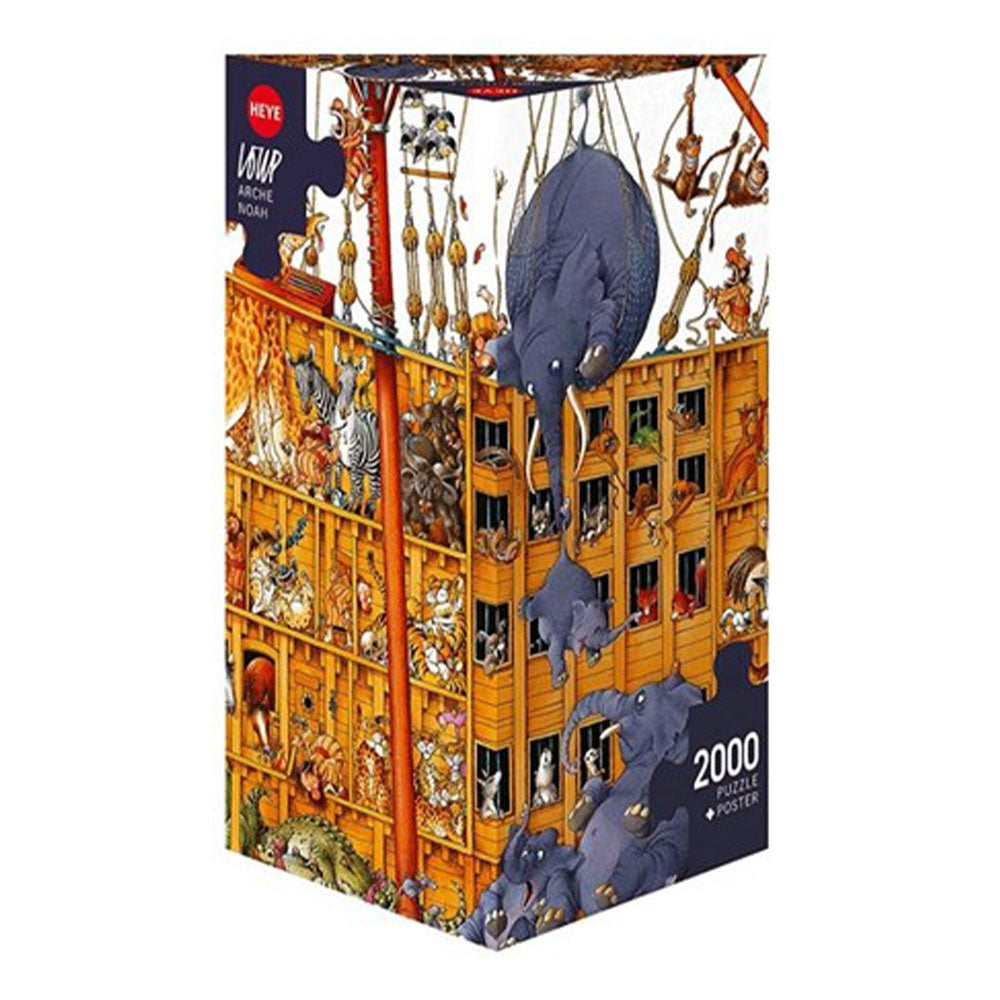 Heye Triangular Loup Puzzle 2000pcs