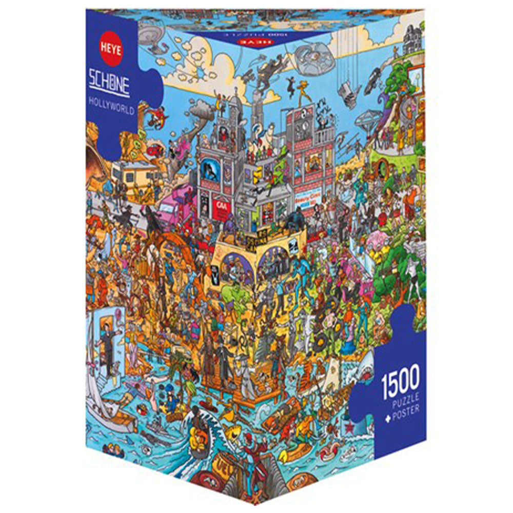 Heye Christoph Schone Puzzle Triangular 1500pcs