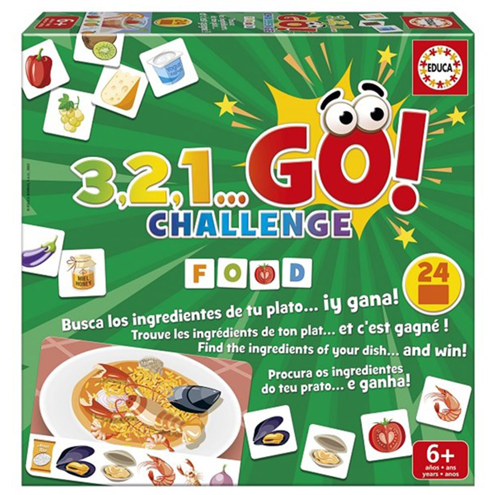 Jogo de Desafio de Educa 3,2,1