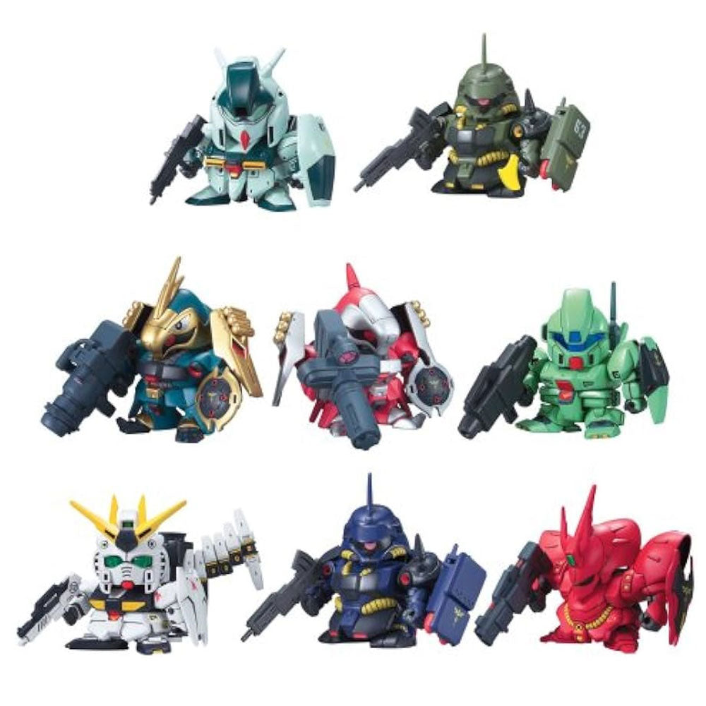 Bandai BB Chars Counterattack Models Set