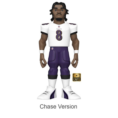 NFL: Ravens Lamar Jackson 12" Vinyl Gold Chase Ships 1 in 6