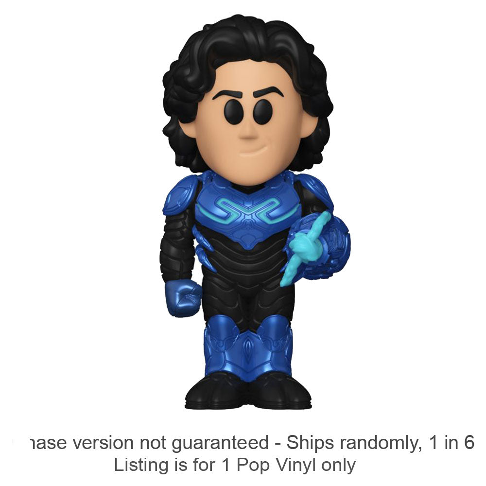 Blue Beetle Unmasked Vinyl US Excl. Soda Chase Ships 1 in 6